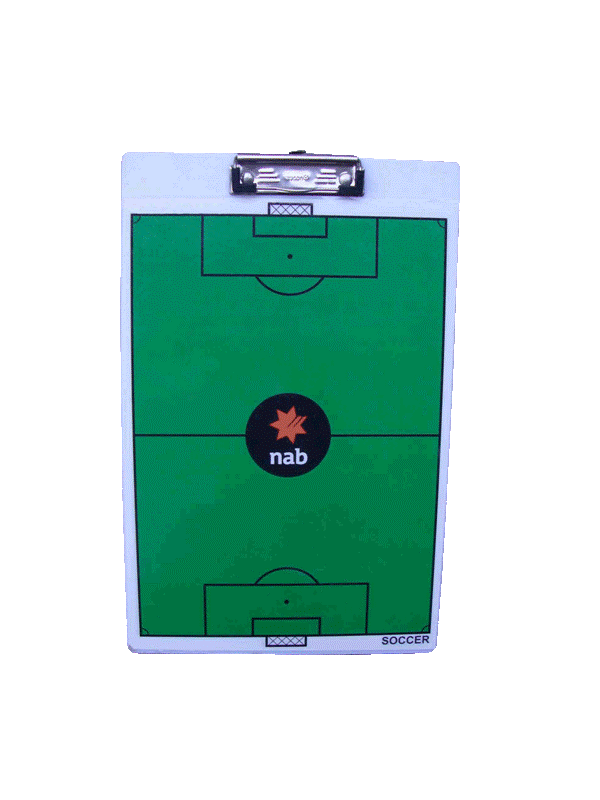 NAB Soccer Clip Board